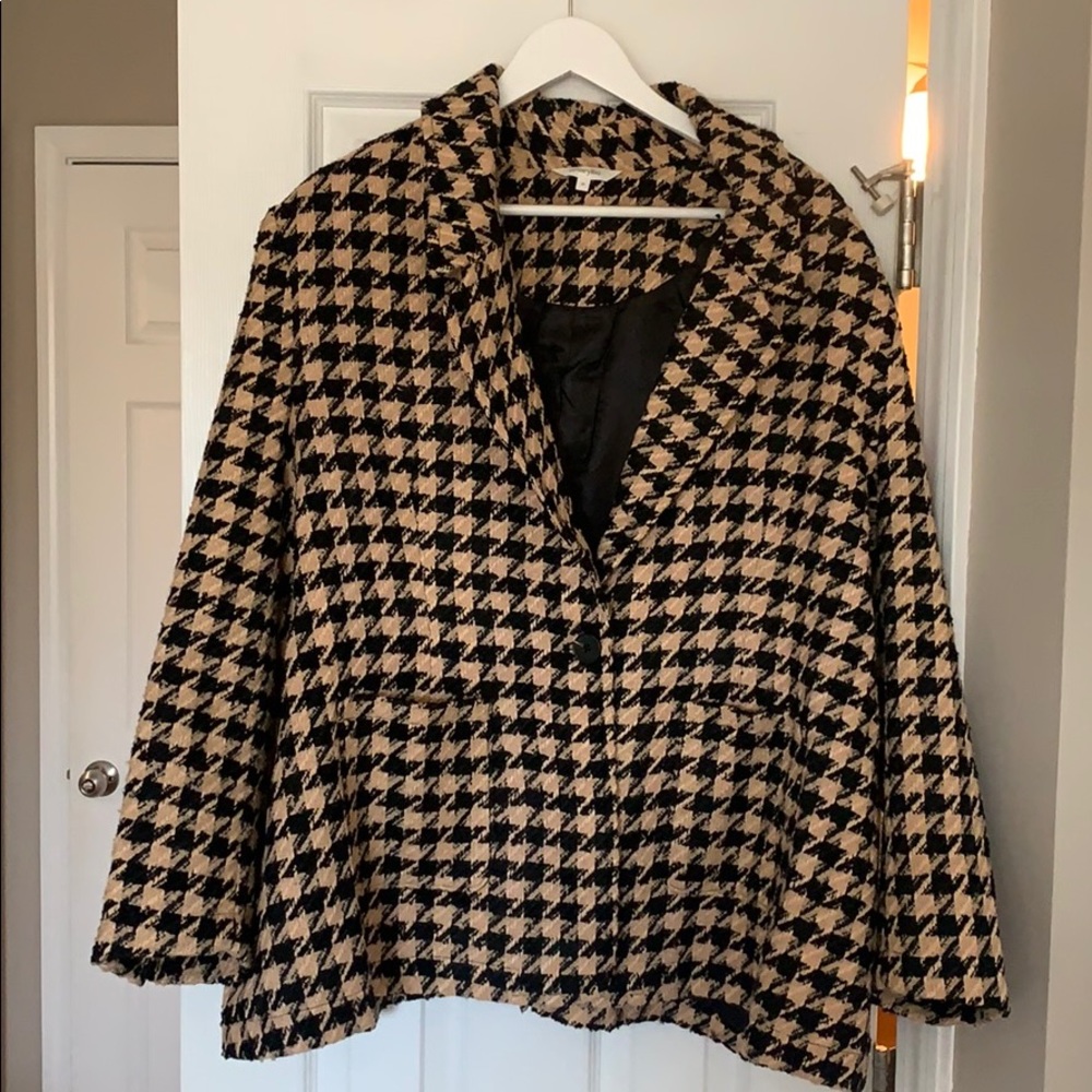 Houndstooth Blazer